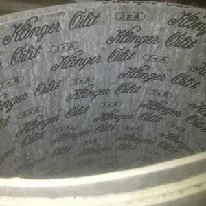 Gasket Asbestos KLINGERIT OILIT NBR Hitam Tahan Oli dan Bahan Bakar