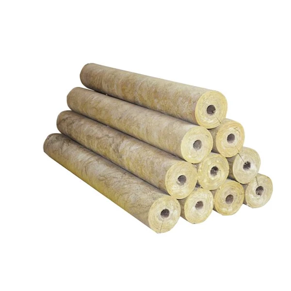 Rock wool pipes